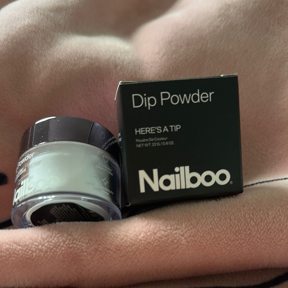 Nailboo Dip Powder - Here’s a Tip - White - Sealed & Brand New